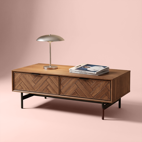 Axis Herringbone 47" Coffee Table