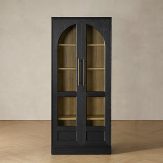 Blake Tall Acrylic Display Cabinet Arched