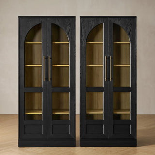 Blake Tall Acrylic Display Cabinet Arched