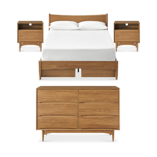 Retrovie 4-Piece Queen Bedroom Set