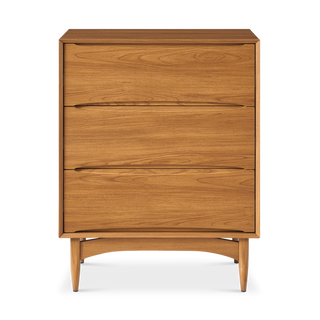 Retrovie Mid-Century Modern 3-Drawer Dresser