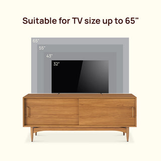 Retrovie Mid-Century Modern 59" TV Console