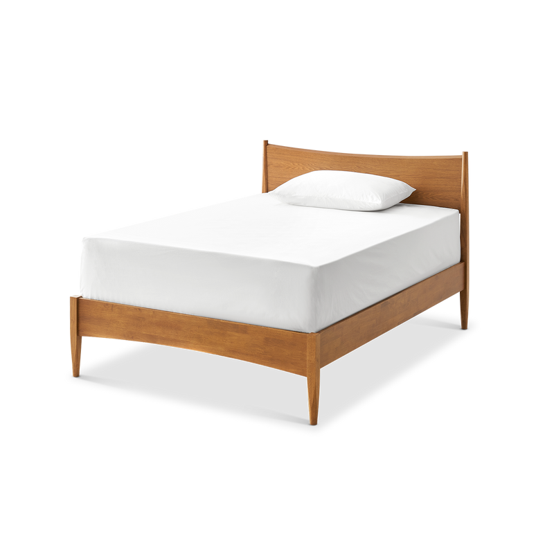 Retrovie Mid-Century Modern Twin Bed