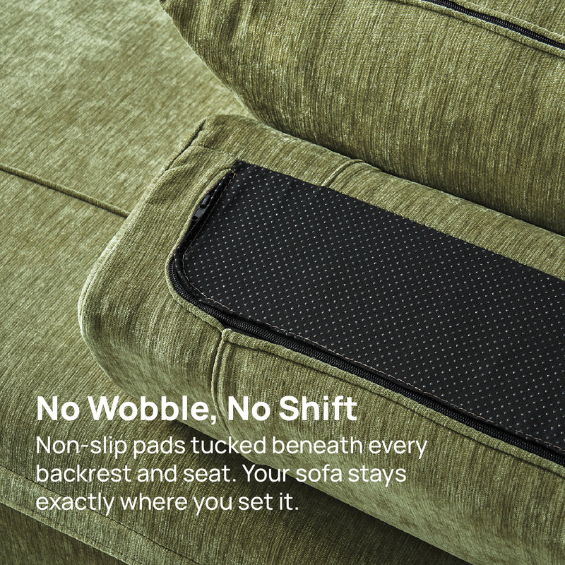Pooof Block Modular Sofa, L-Shaped