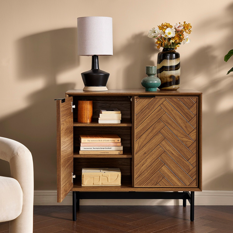 Axis Herringbone Cabinet