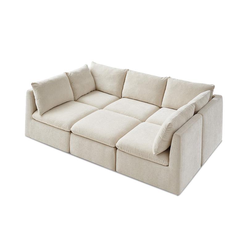 Macy 6-Seat Pit Sectional