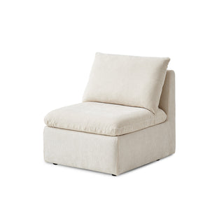 Macy Armchair with Storage, Alpine Beige Chenille