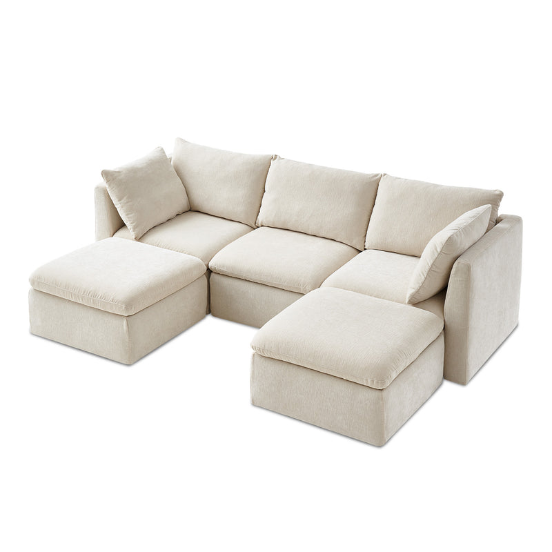 Macy 5-Seat U-Shaped Modular Sofa