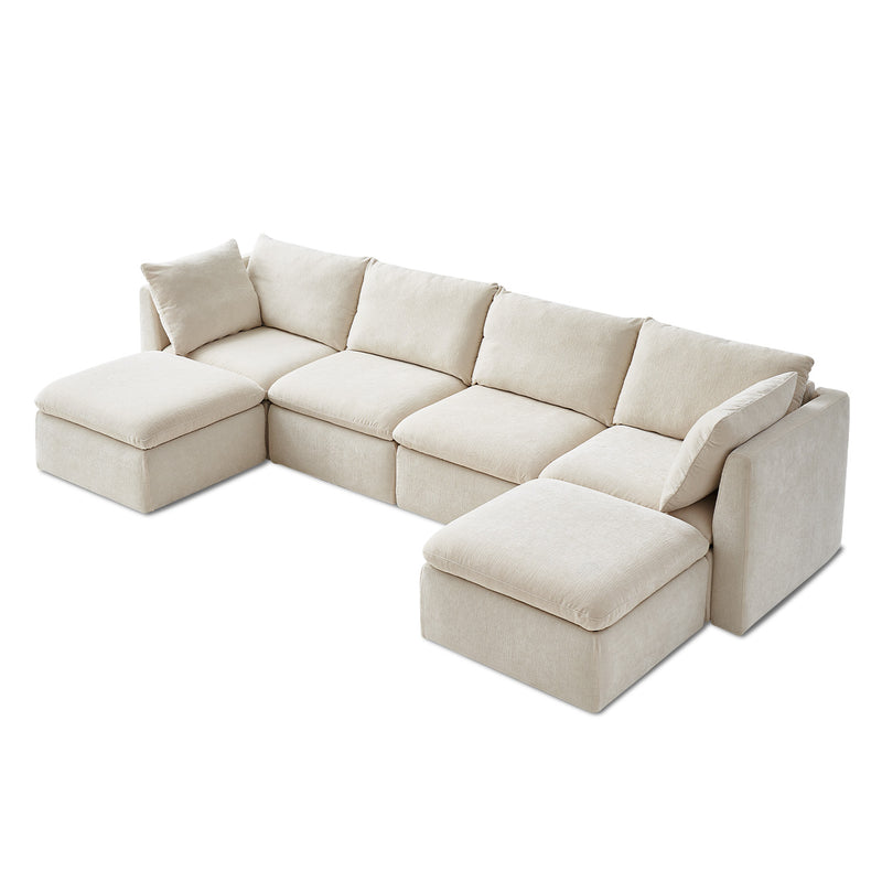 Macy Slipcover Only - 6-Seat U-Shaped Sofa