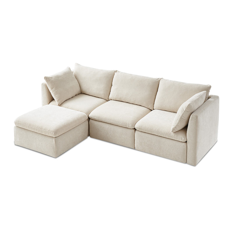Macy 4-Seat L-Shaped Modular Sofa