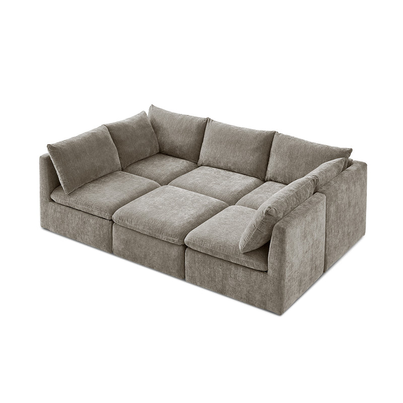 Macy 6-Seat Pit Sectional