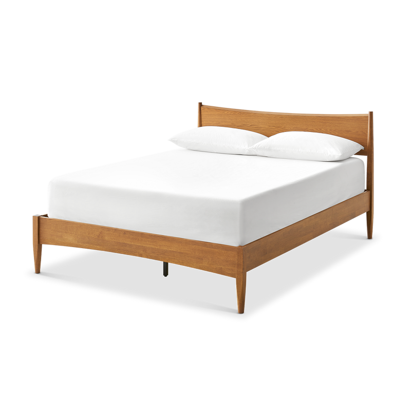 Retrovie Mid-Century Modern Queen Bed