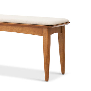 Retrovie Mid-Century Modern 47" Dining Bench