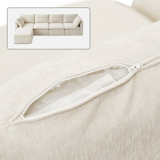 Macy Slipcover Only - 5-Seat L-Shaped Sofa