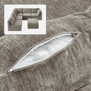 Macy Slipcover Only - 6-Seat L-Shaped Sofa