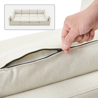 Macy Washable Slipcover Only (Pit-sectional), Oat