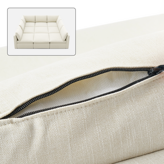 Macy Slipcover Only - 9-Seat Pit Sectional