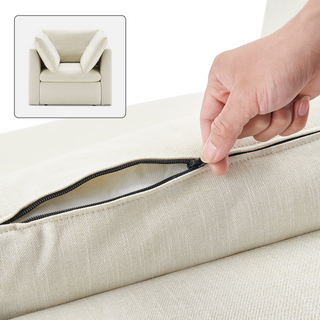 Macy Washable Slipcover Only (Armchair), Oat