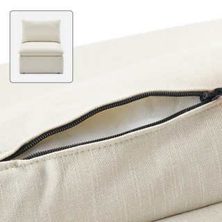 Macy Washable Slipcover Only (Armless), Oat