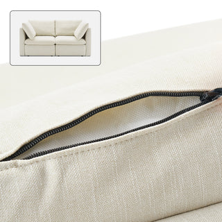 Macy Washable Slipcover Only (Loveseat), Oat