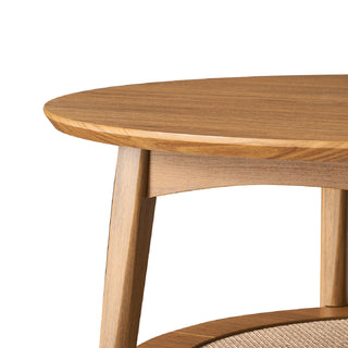 Retrovie Mid-Century Modern 67" TV Stand & Round Coffee Table Set
