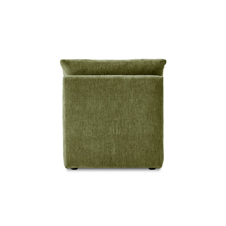 Macy Armchair with Storage, Moss Green Chenille