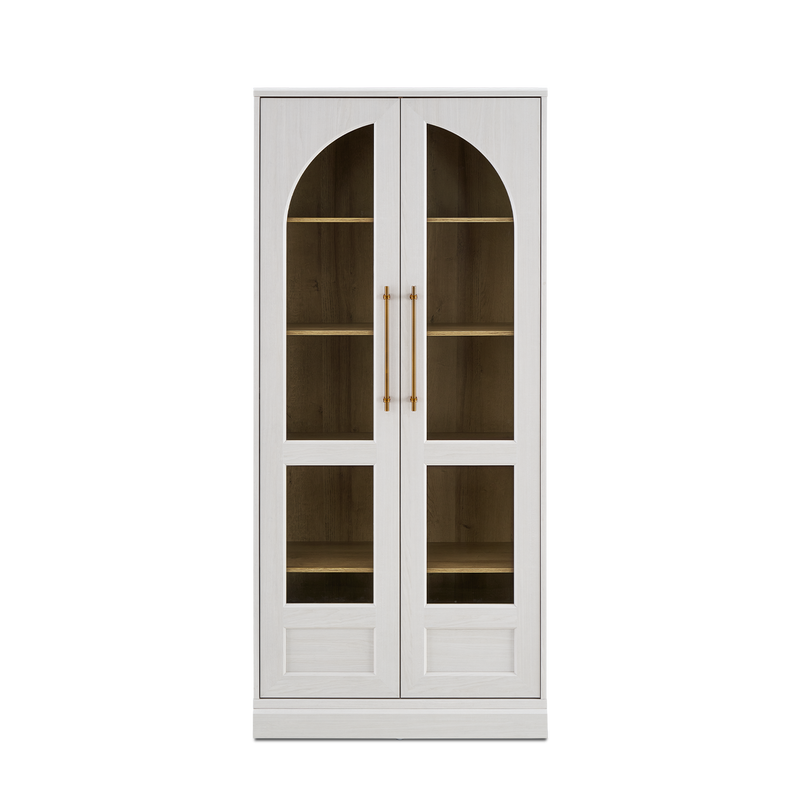 Blake Tall Acrylic Display Cabinet Arched