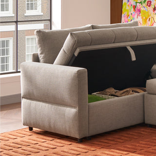 SleepStash 5-Seat V-Shaped Sofa Bed