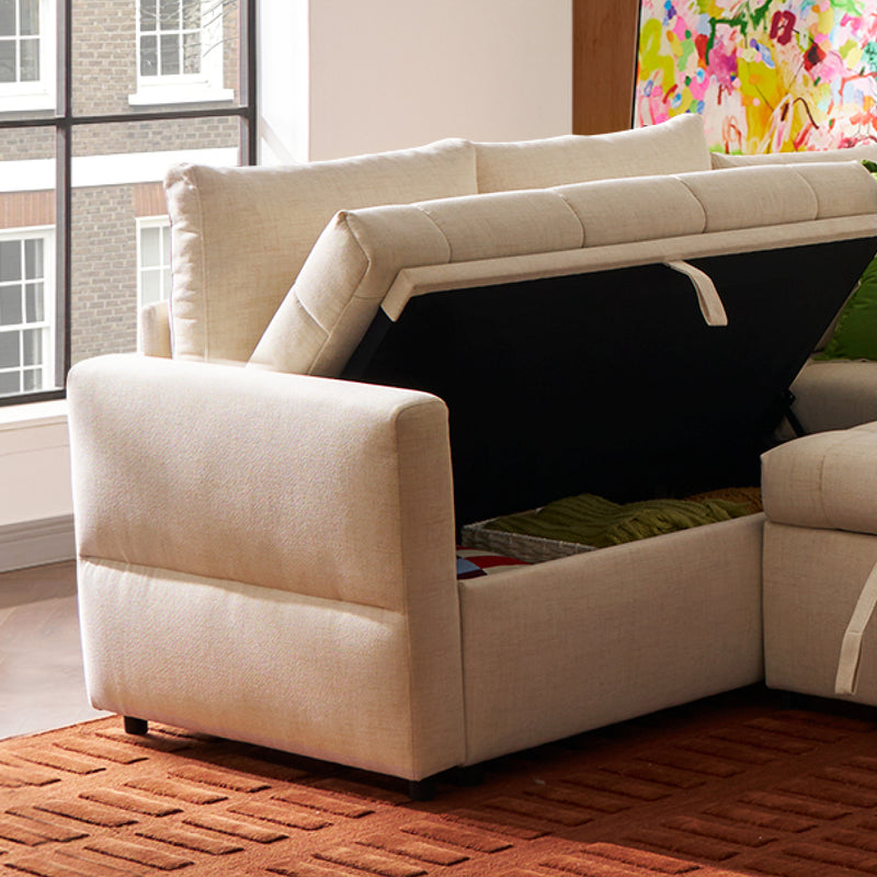 SleepStash 5-Seat V-Shaped Sofa Bed