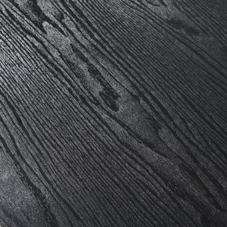 Brooklyn 5 Piece Bedroom Set, Black Oak, oak laminate wood grain close-up