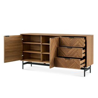Axis Herringbone 59" Sideboard