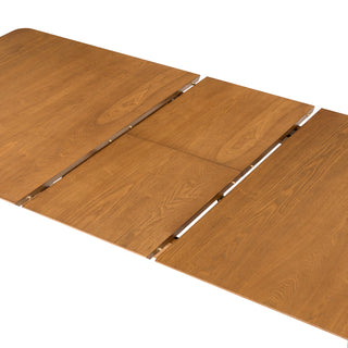 Retrovie Mid-Century Modern 63"-79" Extendable Dining Table