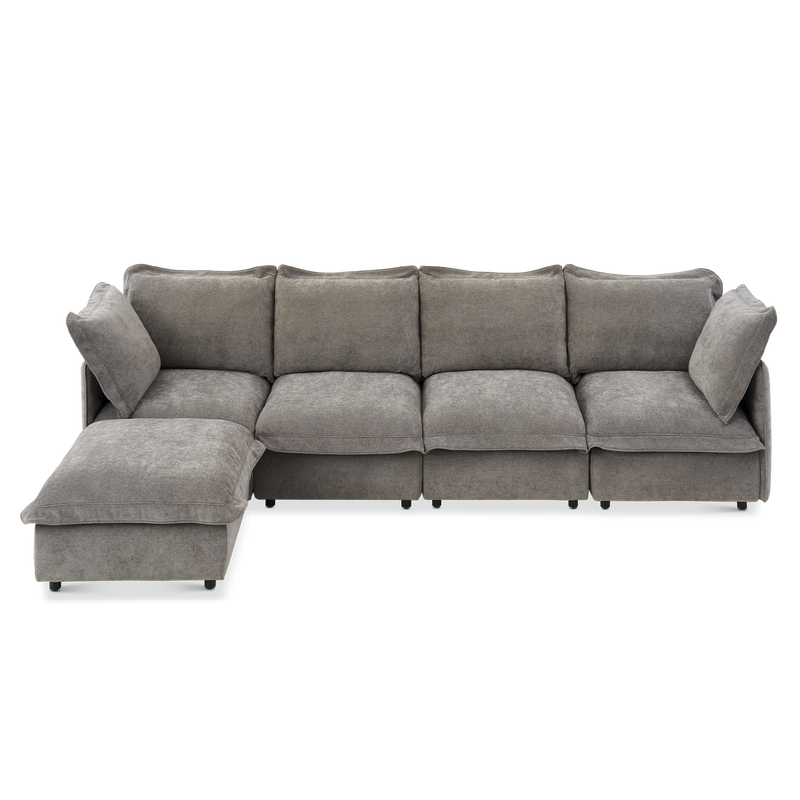 Qoosh 5-Seat L-Shaped Cloud Sofa
