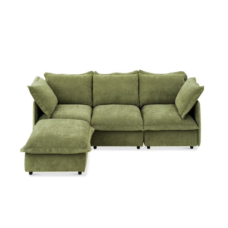 Qoosh 4-Seat L-Shaped Cloud Sofa