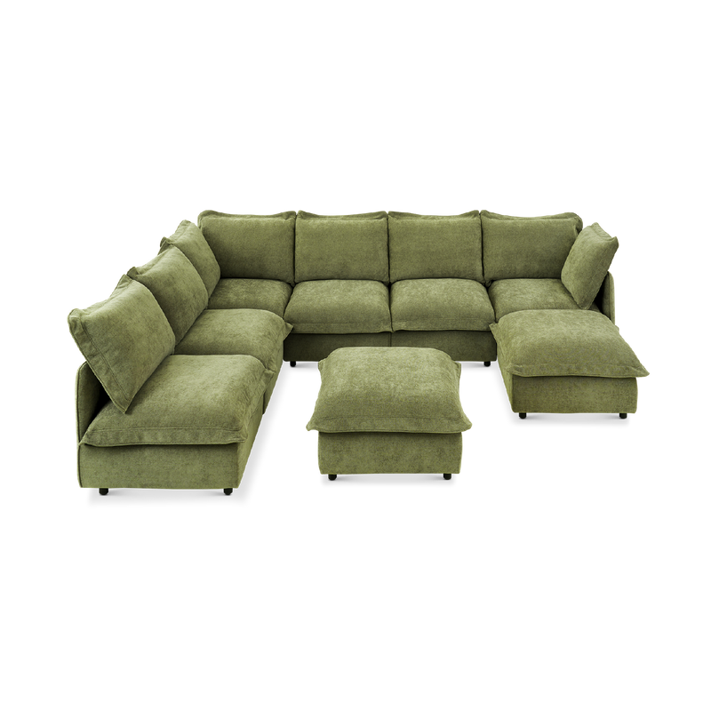 Qoosh 8-Seat U-Shaped Cloud Sofa