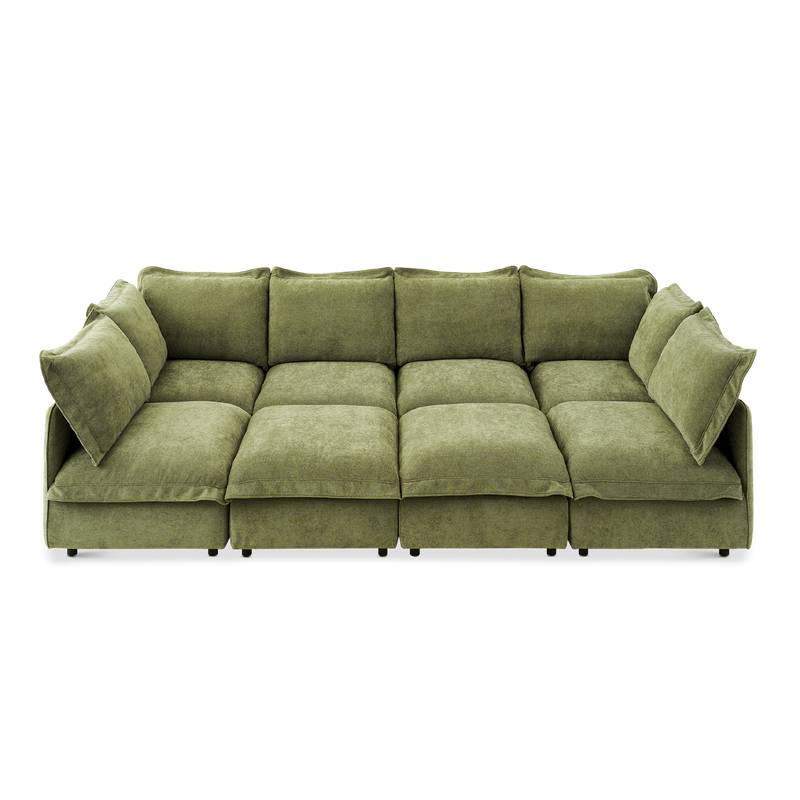 Qoosh 8-Seat Cloud Pit Sectional