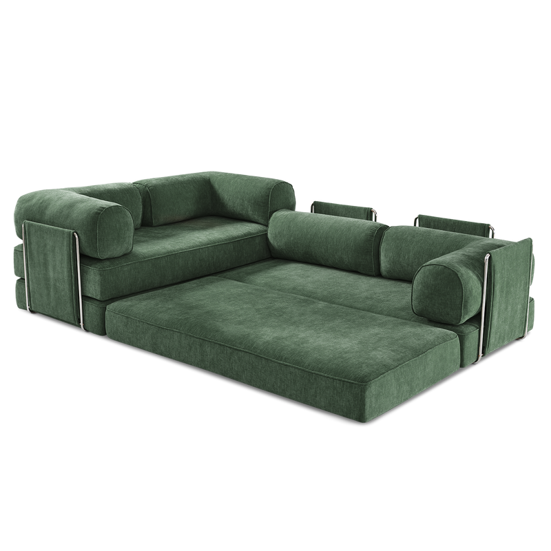 JelliCouch L-Shaped Sectional Corner Closed