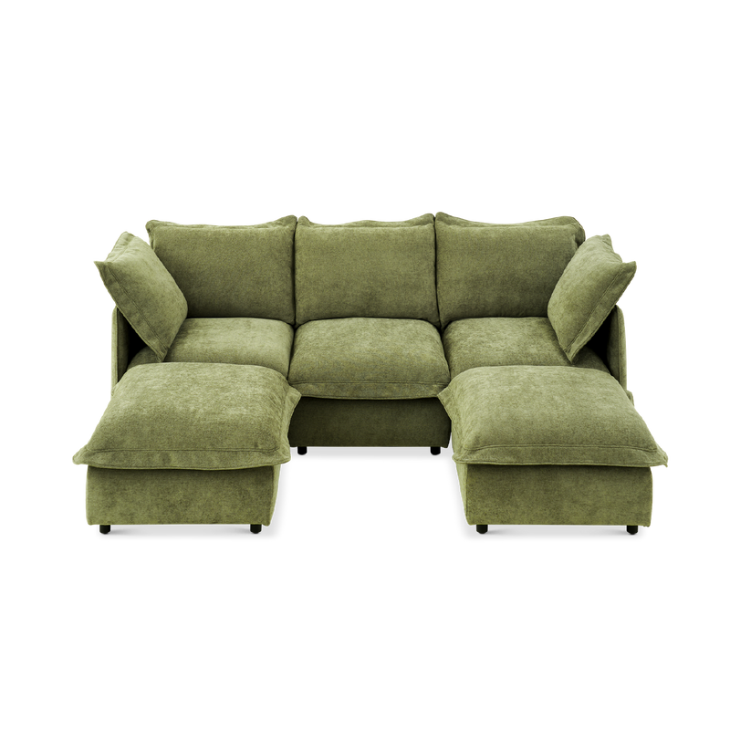 Qoosh 5-Seat U-Shaped Cloud Sofa