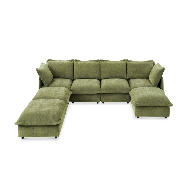 Qoosh 7-Seat U-Shaped Cloud Sofa