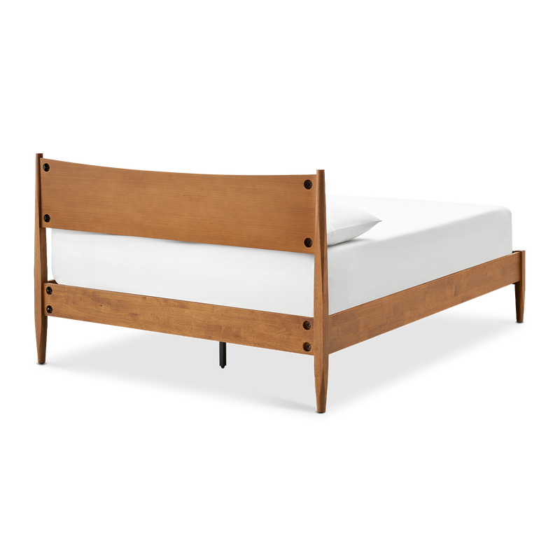 Retrovie Mid-Century Modern Queen Bed