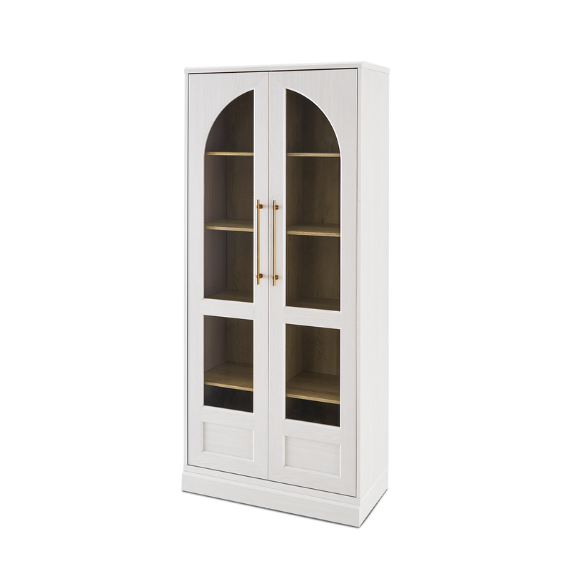 Blake Tall Acrylic Display Cabinet Arched