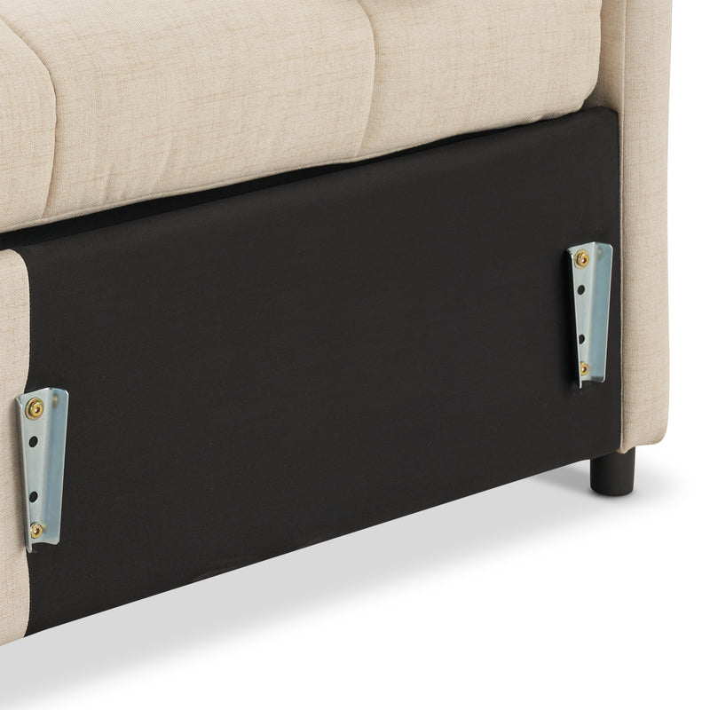 SleepStash 2 Seater Armless Pull-Out Sleeper