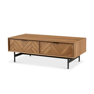 Axis Herringbone 69" TV Stand & Coffee Table Set