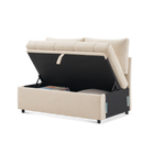 2 Seater Armless Storage Sofa