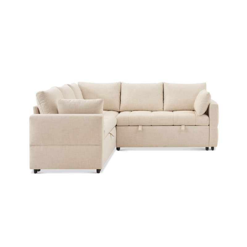SleepStash 5-Seat V-Shaped Sofa Bed