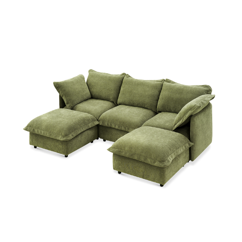 Qoosh 5-Seat U-Shaped Cloud Sofa