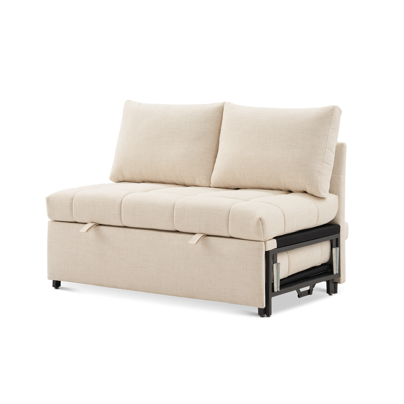 SleepStash 2 Seater Armless Pull-Out Sleeper