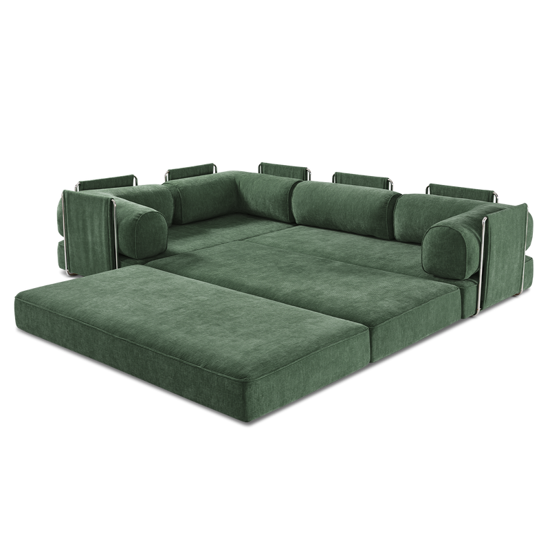 JelliCouch L-Shaped Sectional Corner Closed