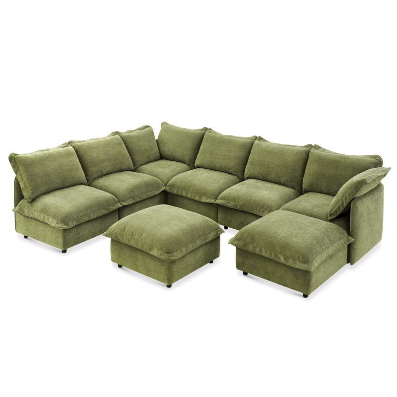 Qoosh 8-Seat U-Shaped Cloud Sofa