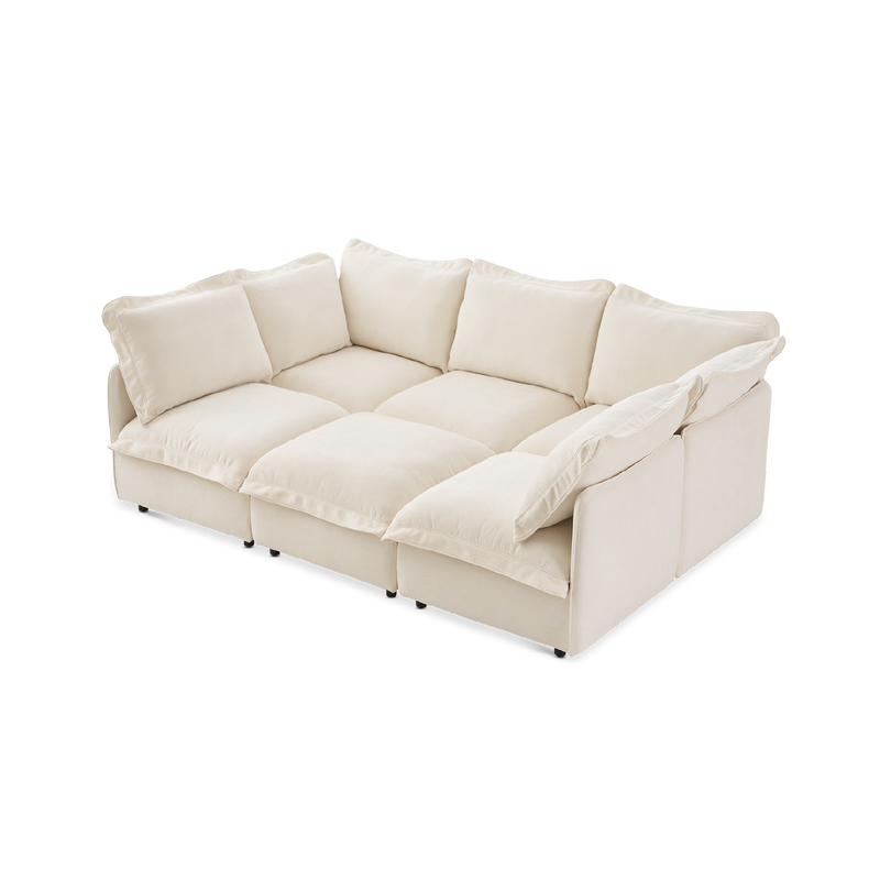 Qoosh 9-Seat Cloud Pit Sectional